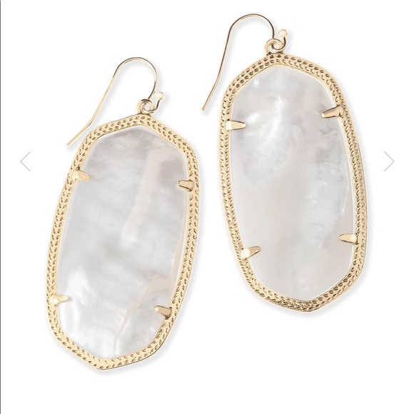 Kendra Scott Danielle mother of pearl - Picture 1 of 5